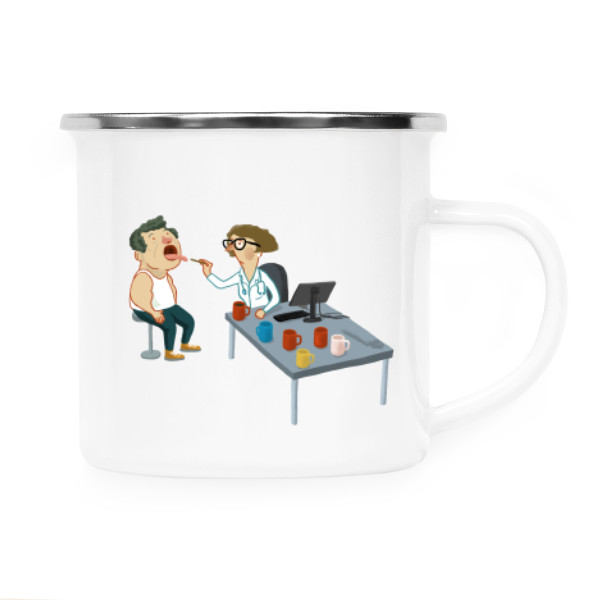 Plecháček - nerezový lem s potiskem ÁÁÁ